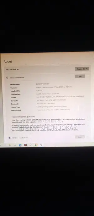 Desktop for Sell