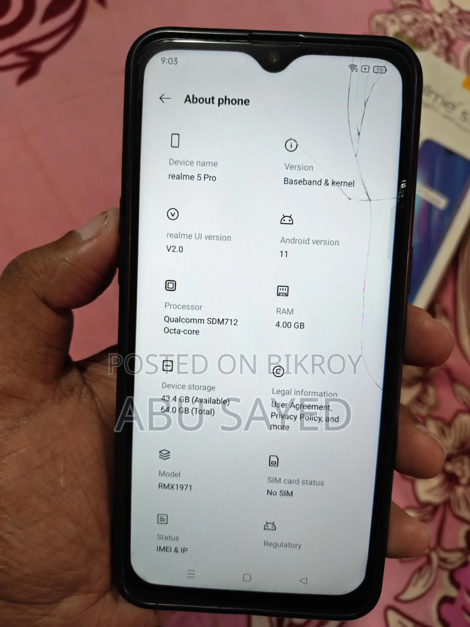 Realme 5 Pro 64 GB Blue