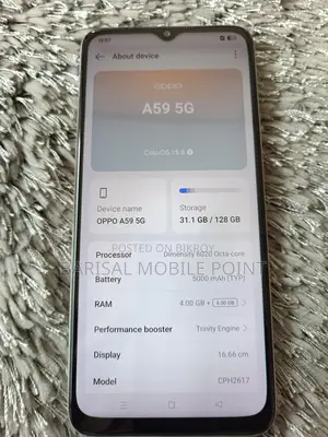 OPPO A59 5g 4/128 (Used)