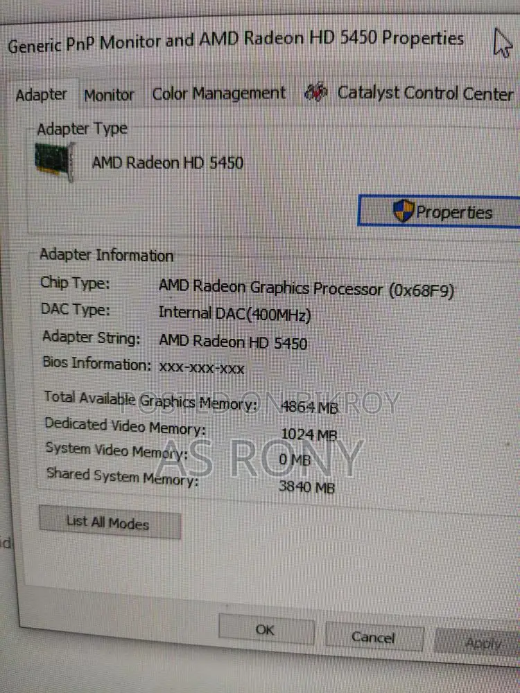 Core i3 7th Gen 8GB RAM 250 SSD, 24" monitor