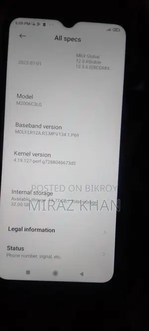 Xiaomi Redmi 9A (Used)