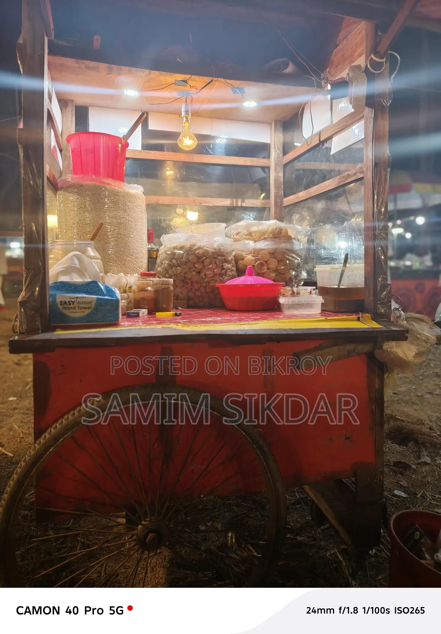 Fuchka Cart