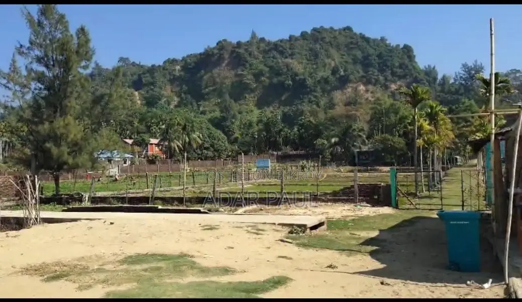 Land for sale at a low price near Cox's Bazar Marine Drive Road.
