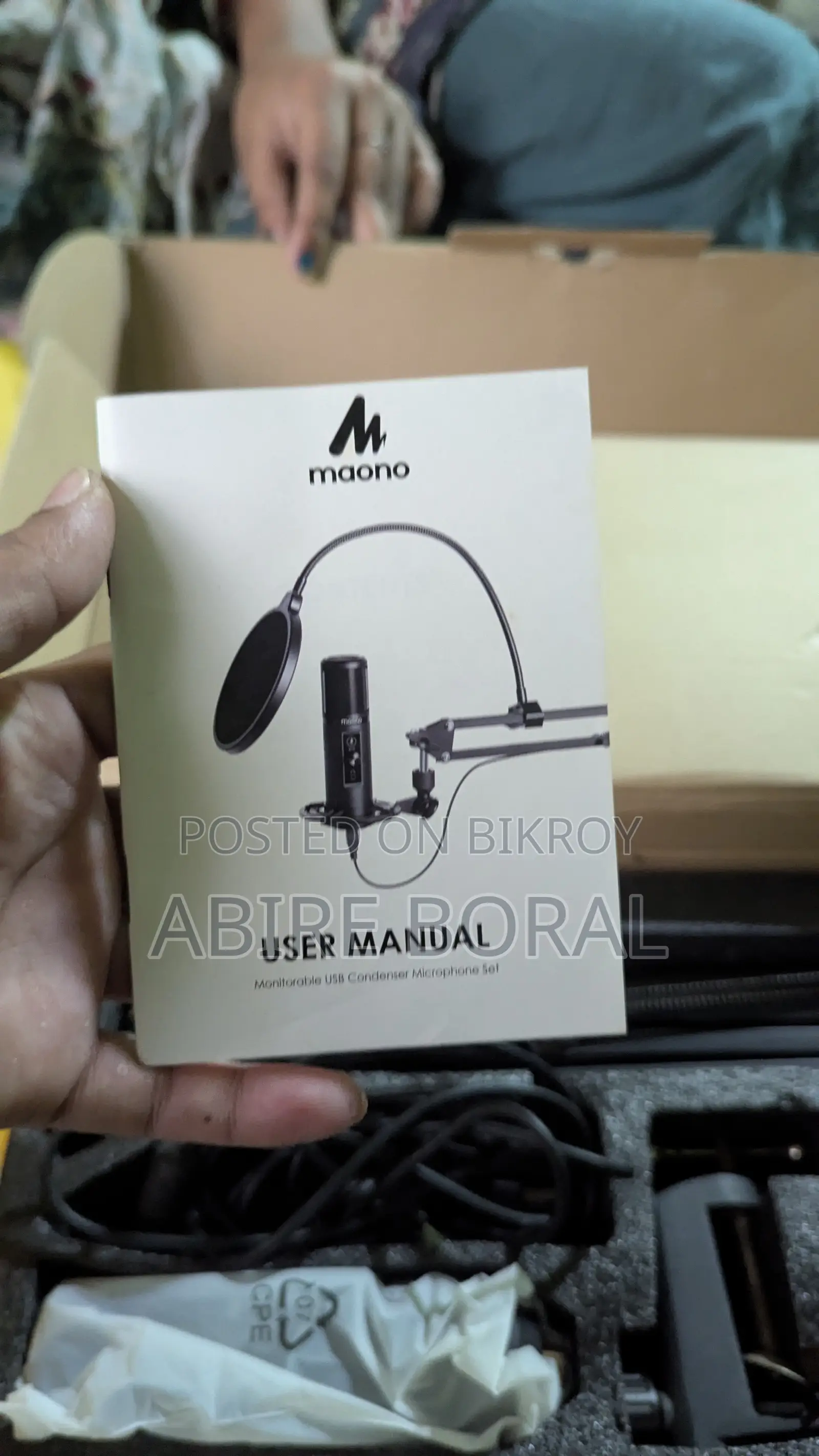 Maono Microphone for sale, Model: AU-PM422