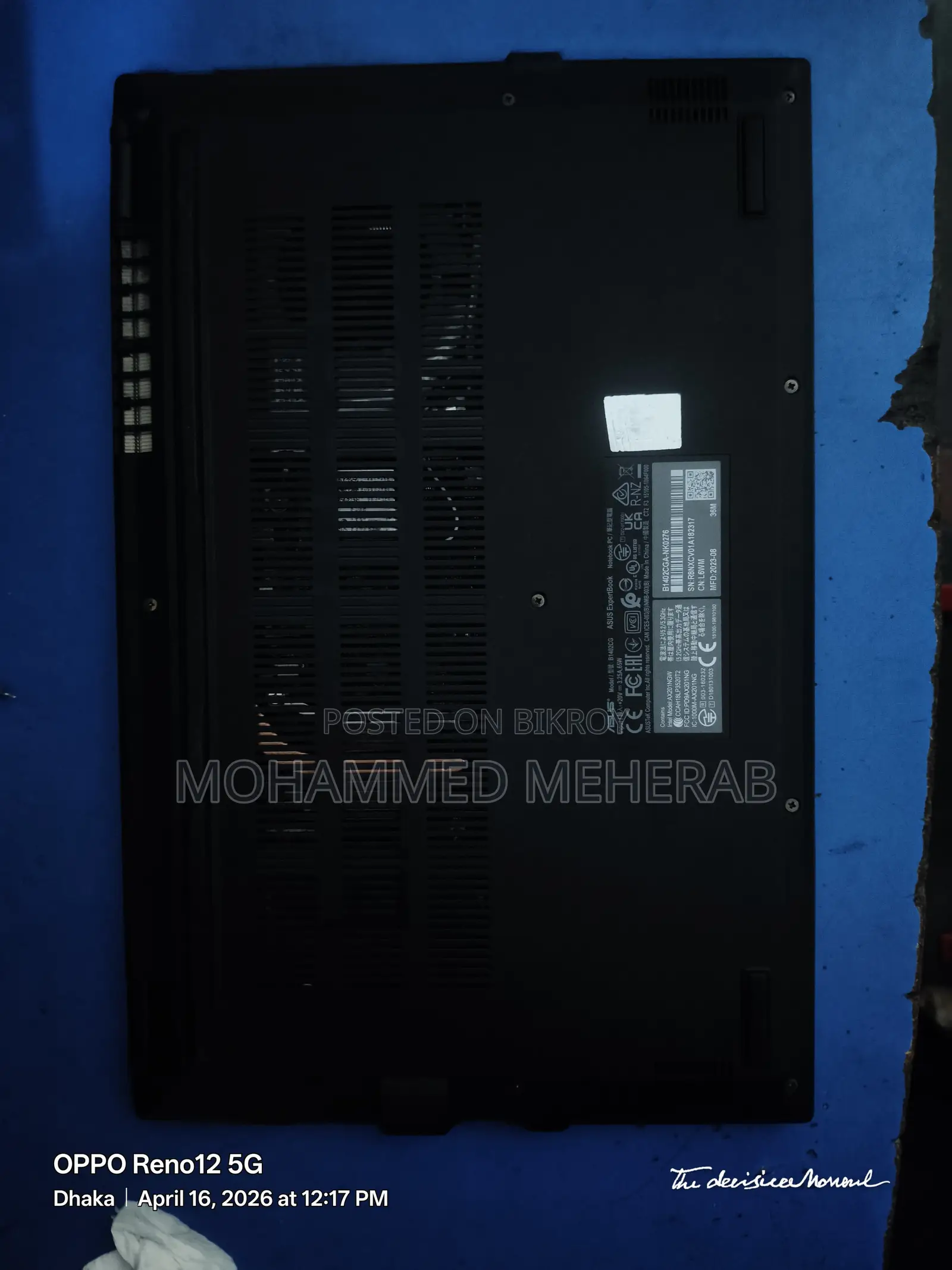ASUS Expert Book Model - B1402CG