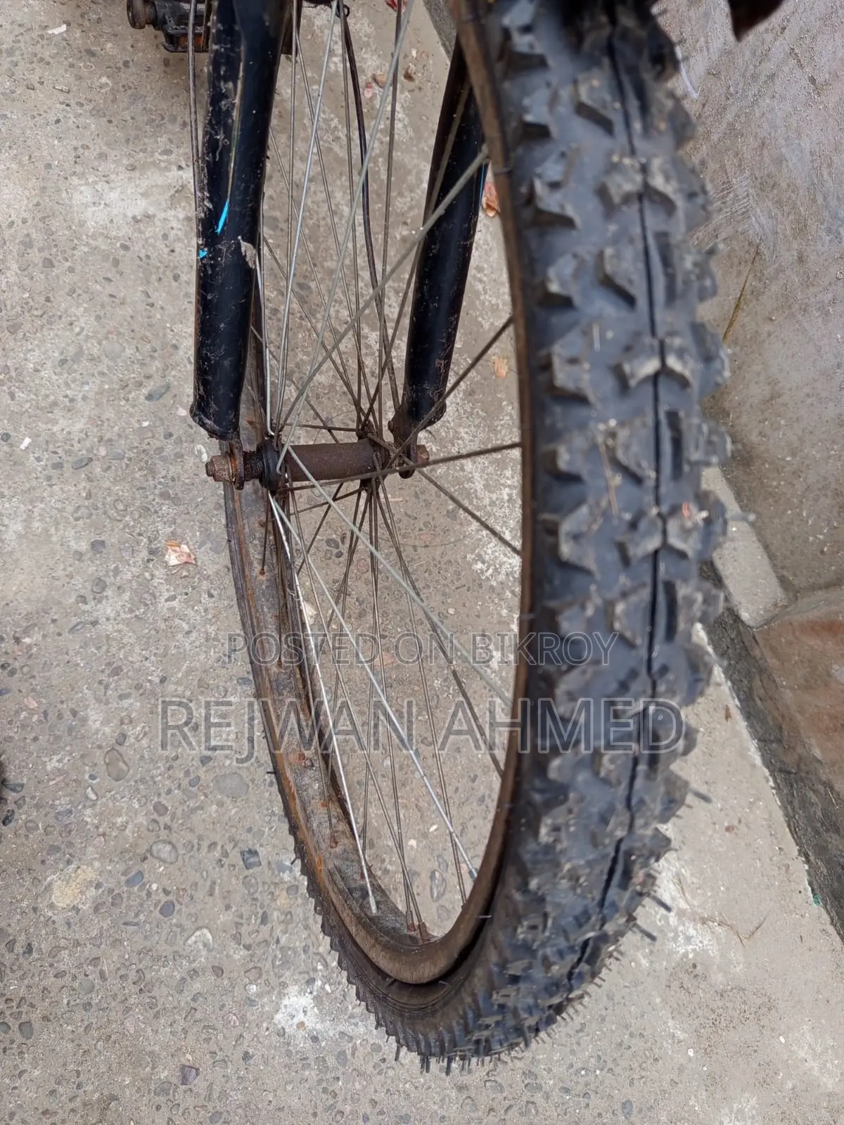 Selling an old bicycle