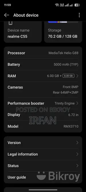 Realme C55 (Used)