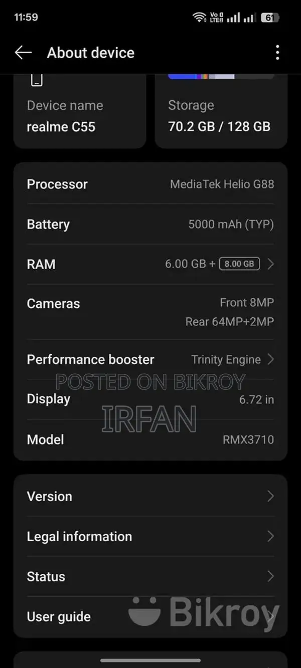 Realme C55 (Used)