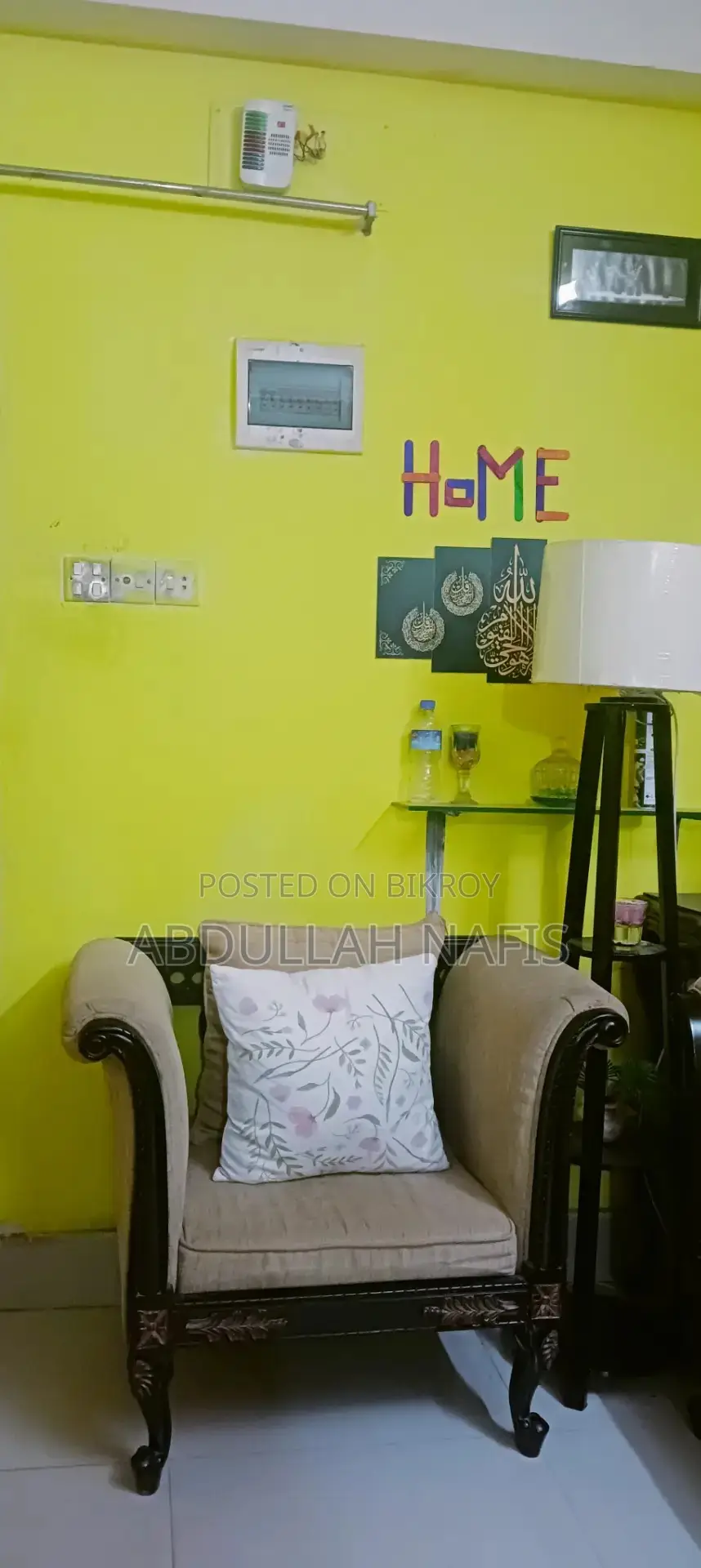 Cushion Sofa, Teak Wood, Very Good Quality
