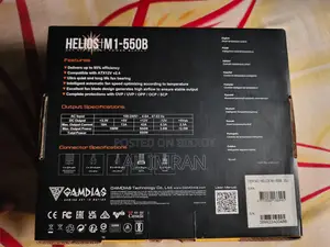 Gamdias Helios M1-550 80 Plus Bronze