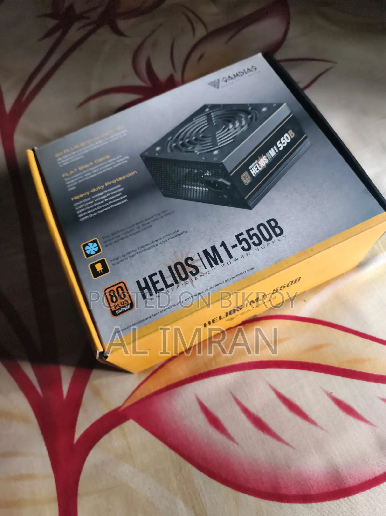 Gamdias Helios M1-550 80 Plus Bronze