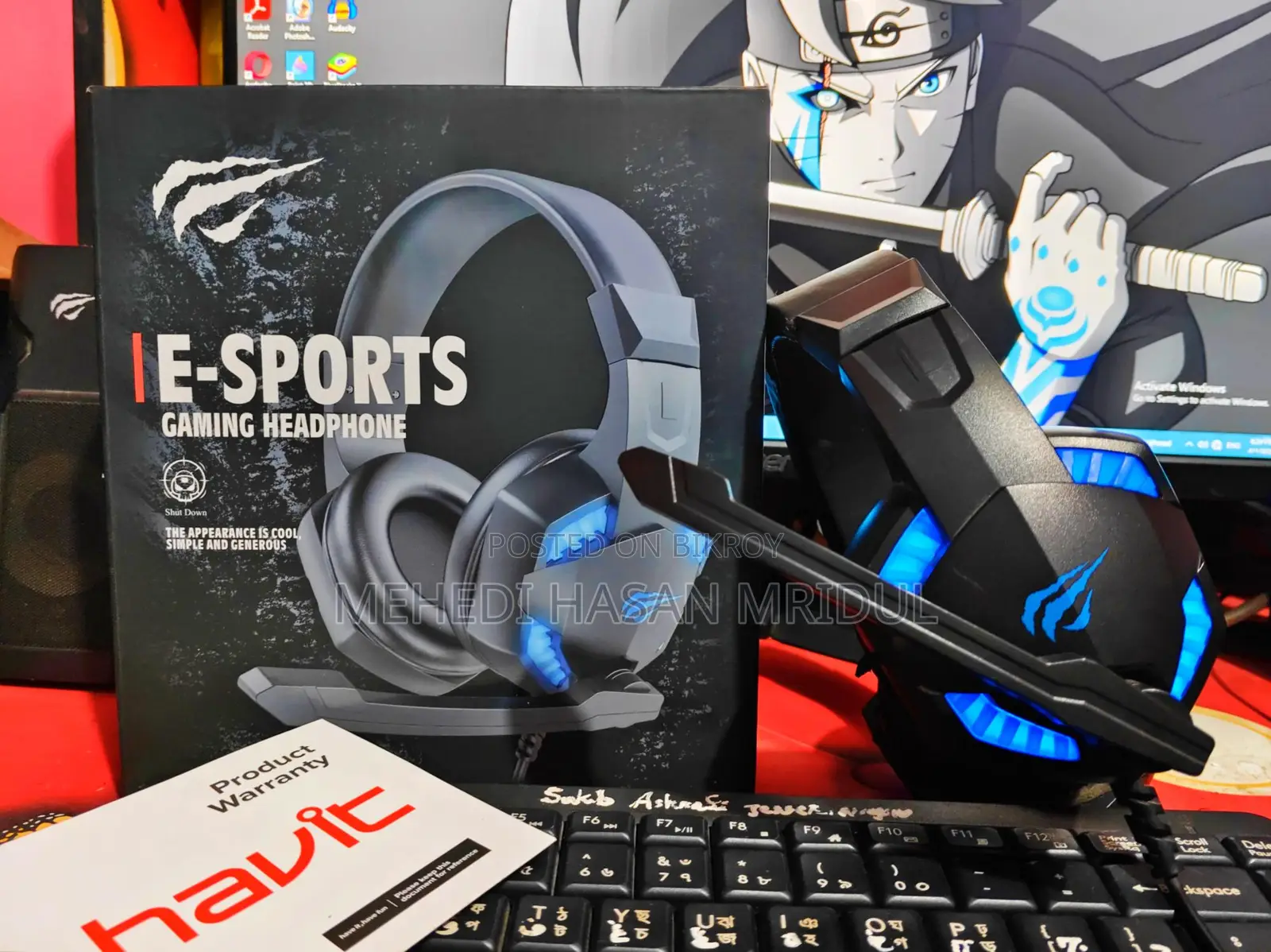 Gaming Headphone (Havit E-Sports)