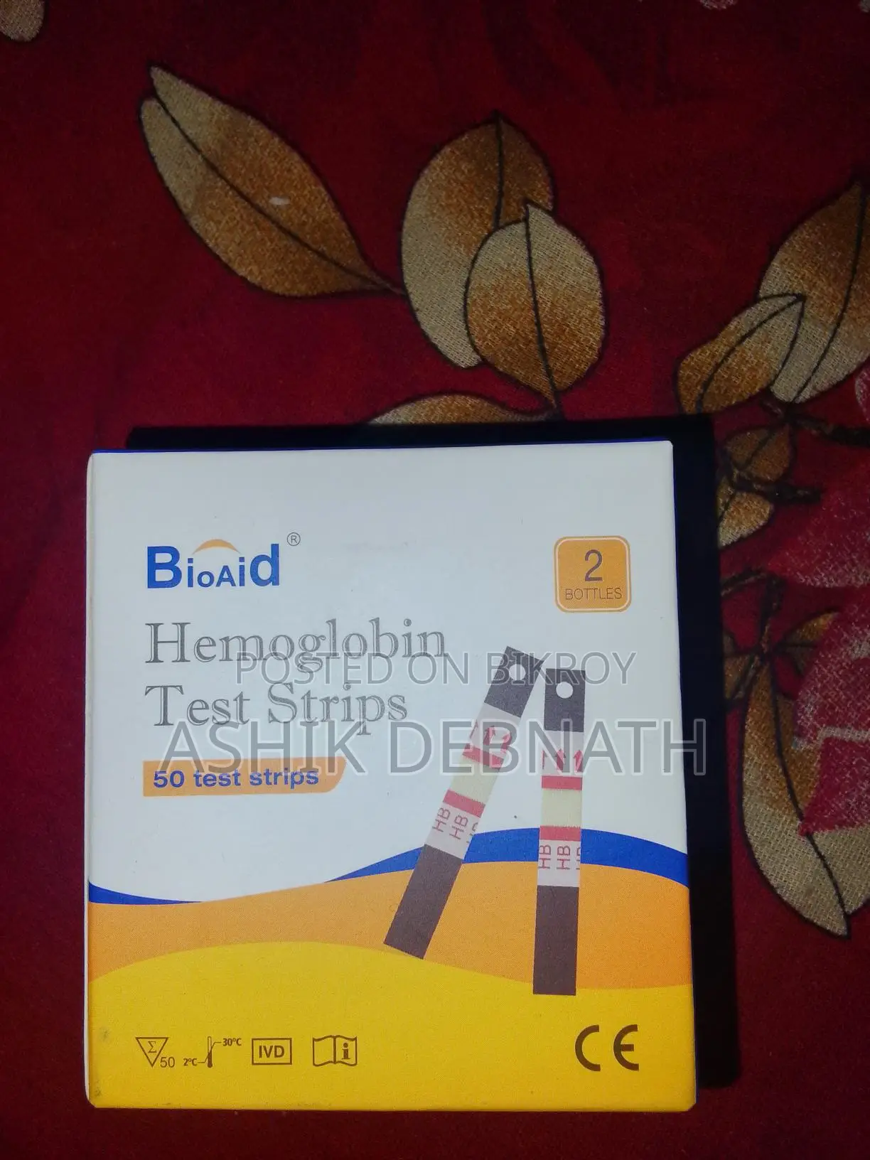 Hemoglobin Test Strips