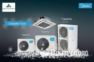 5.0 Ton Midea cassette Type Ceiling AC