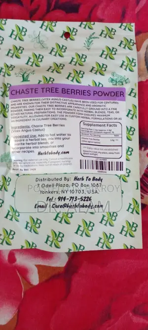 Chaste Tree Berries Powder
