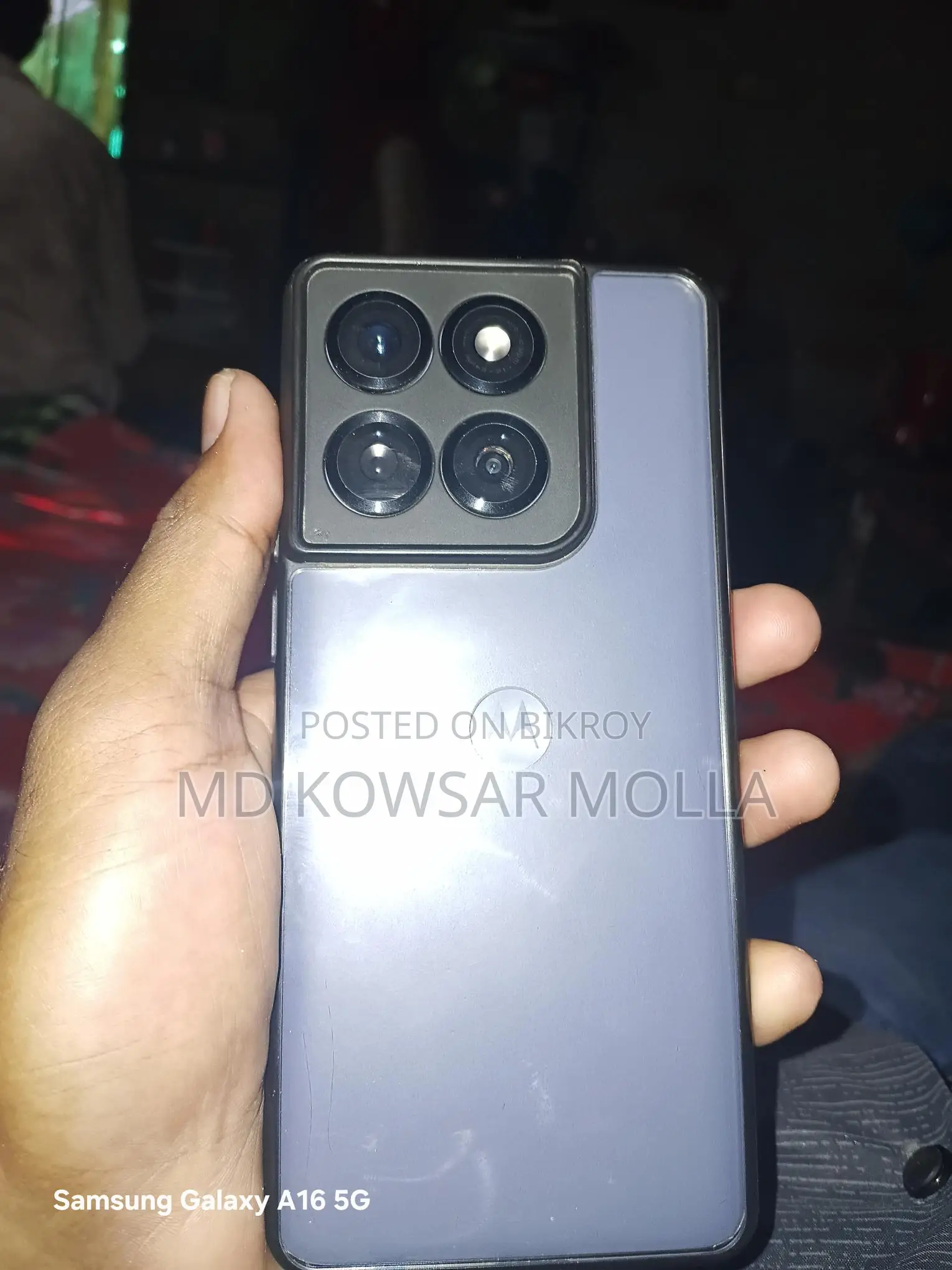 Motorola Edge 60 Fusion 12/256gb gray..... (Used)