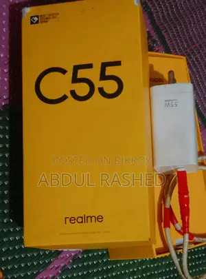 Realme C55 Ram(8+16)gb Rom128gb (Used)