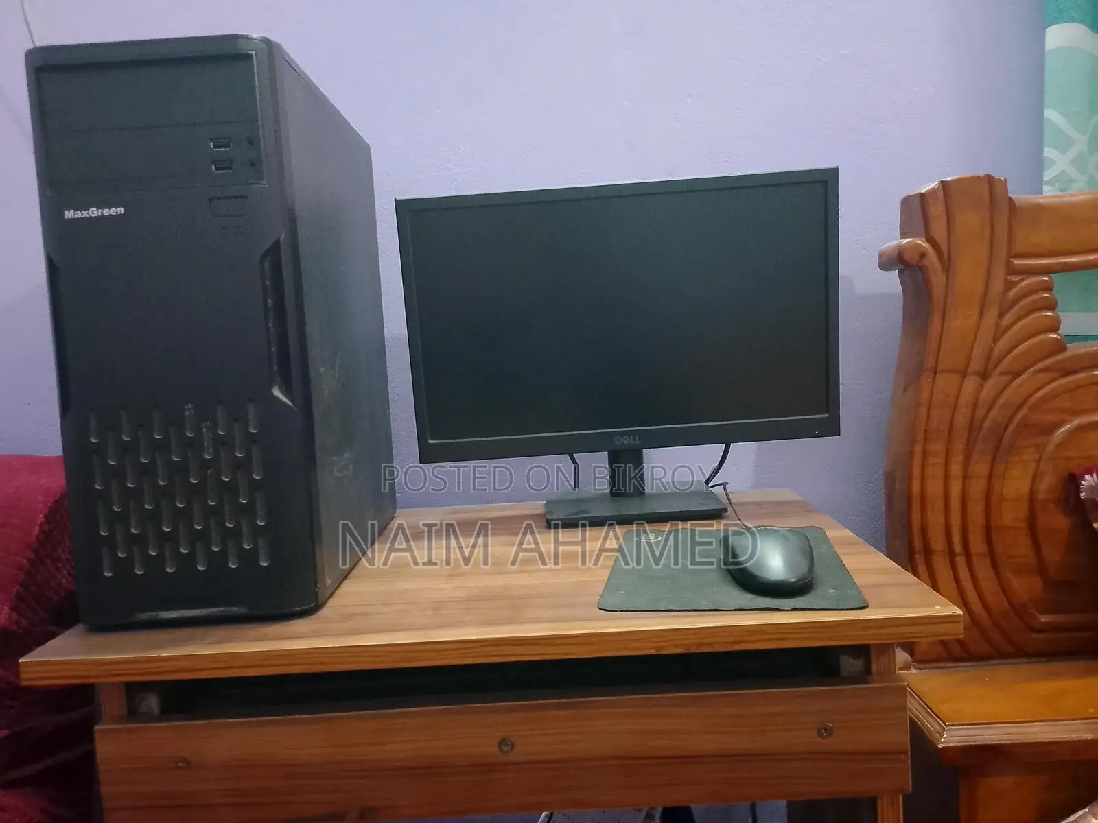 Desktop and Monitor
