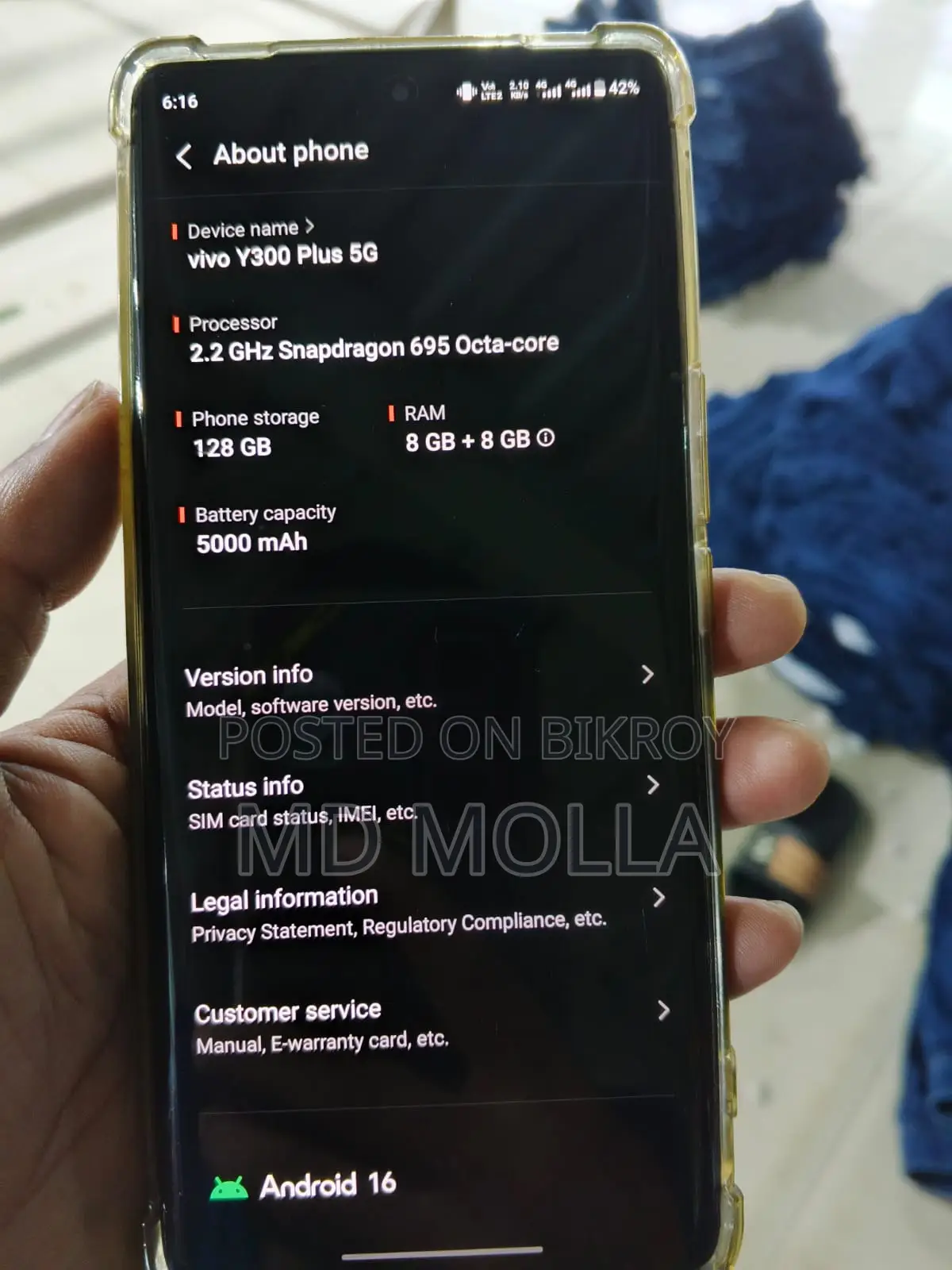 Vivo Y300 Plus (Used)