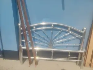 Steel King Size Bed