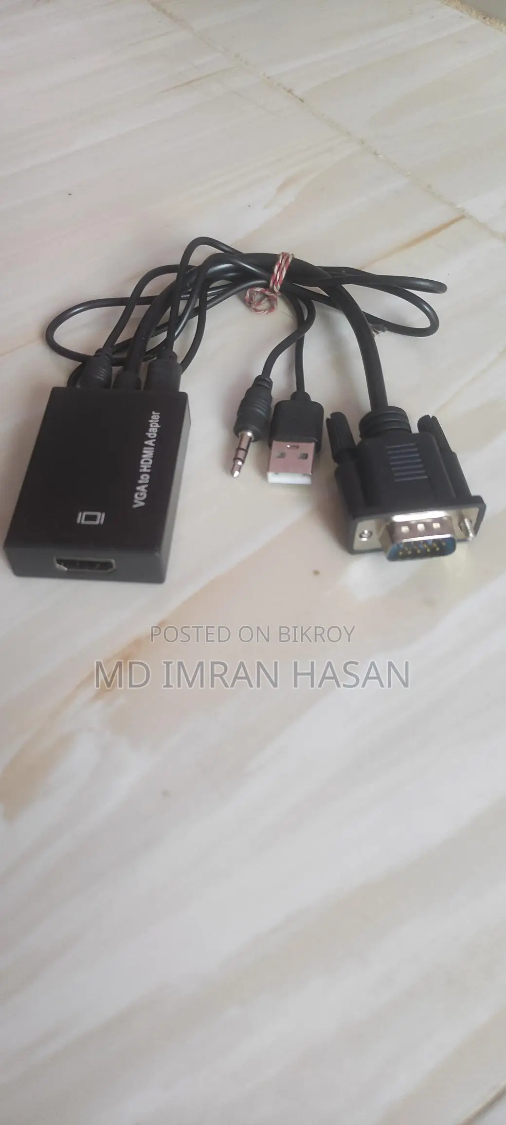 VGA to HDMI Adapter