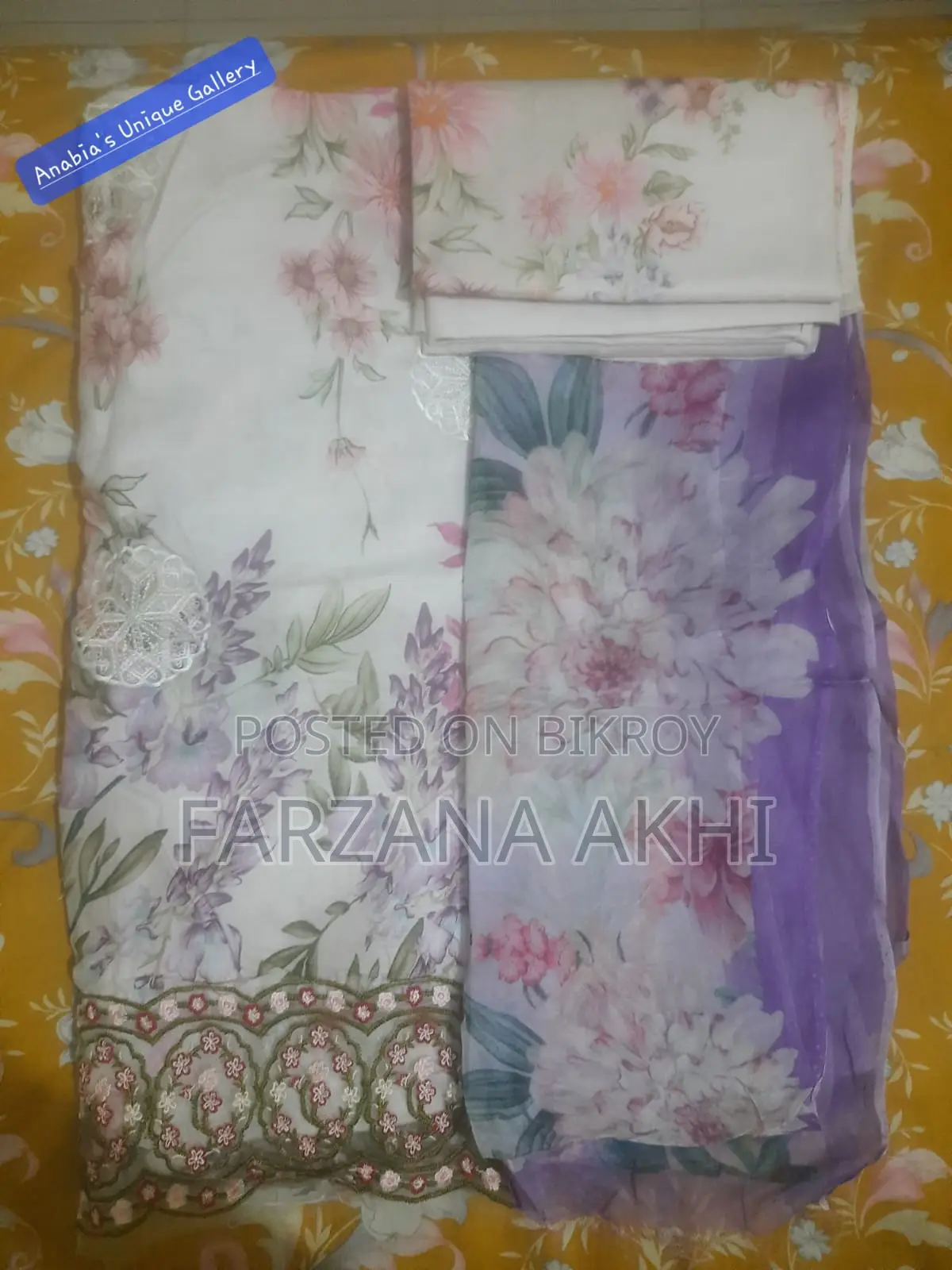Gulkari Three Piece