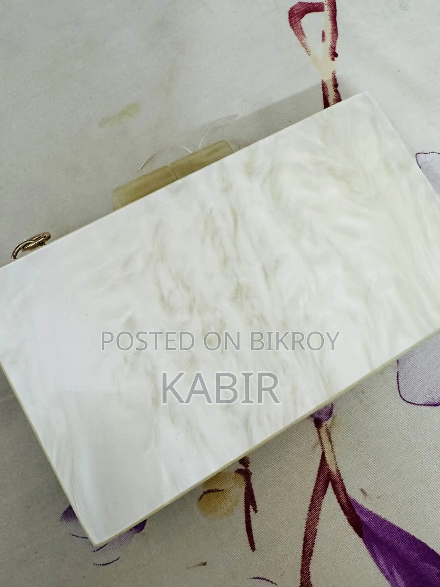 Bubble Acrylic Clutch Bag