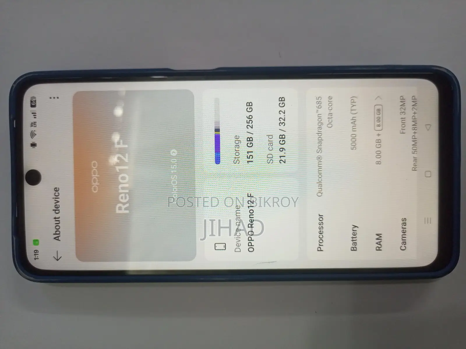 OPPO Reno 12F (Used)