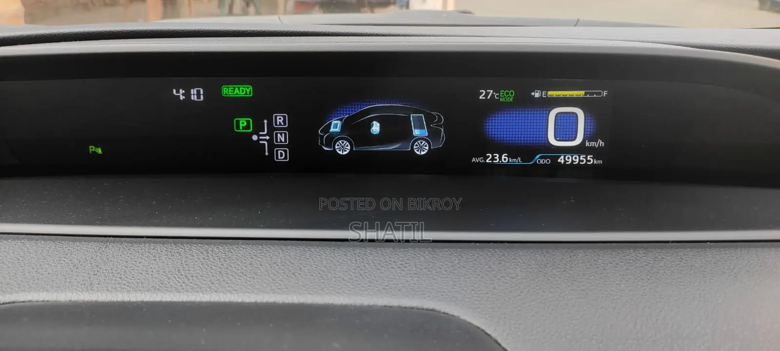 Toyota Prius 2018 Black