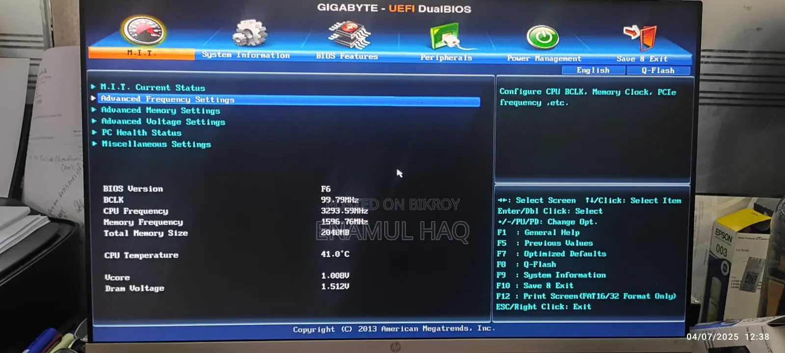 Gigabyte H61m-ds2 3rd Gen Motherboard