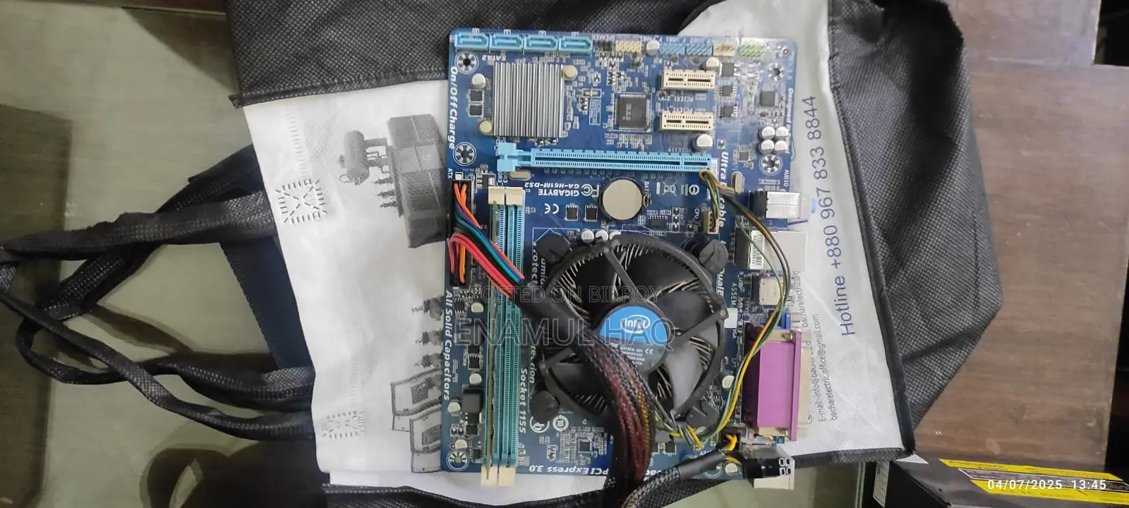 Gigabyte H61m-ds2 3rd Gen Motherboard