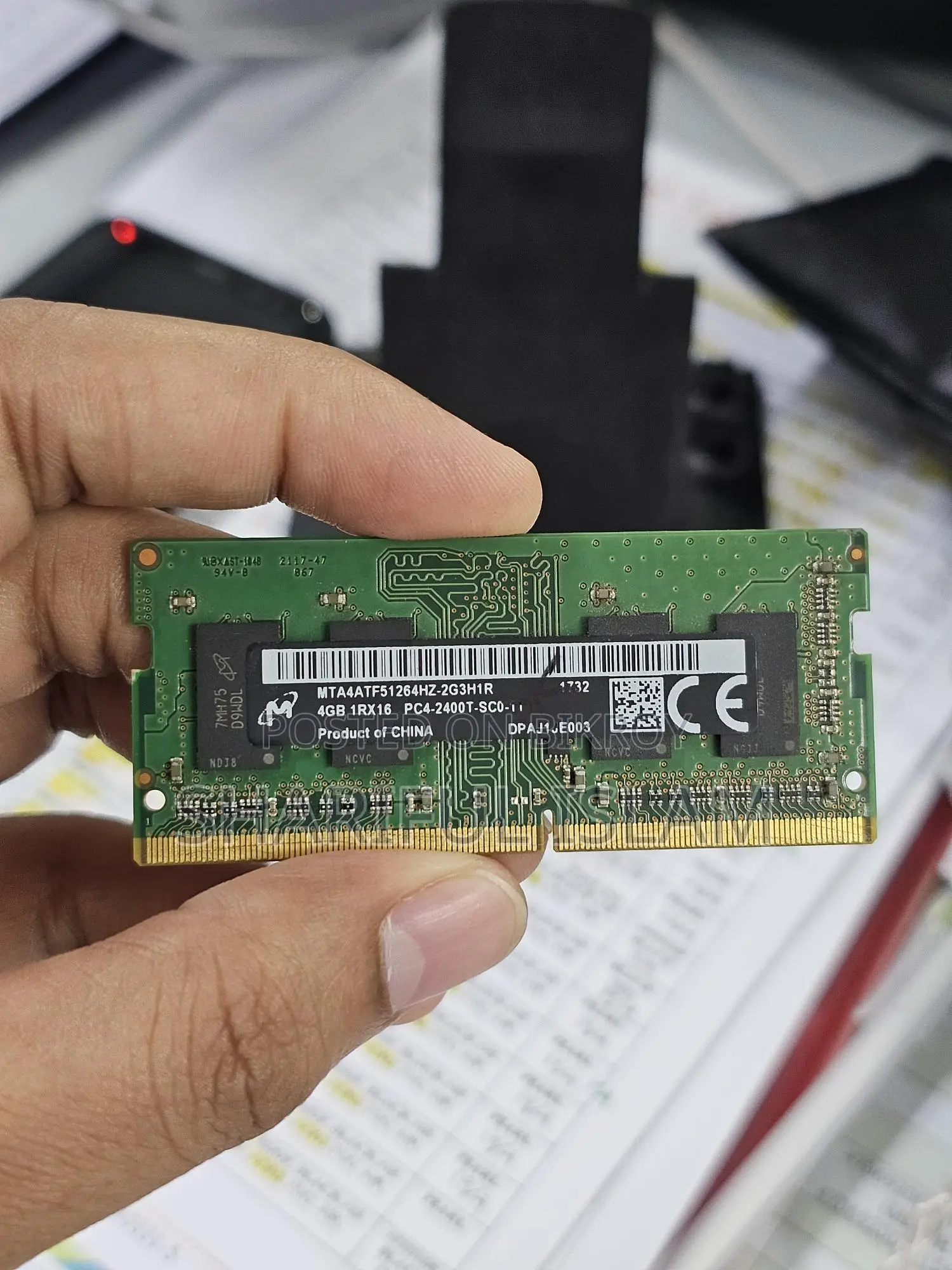 Original 4GB DDR4 2400MHz Laptop RAM