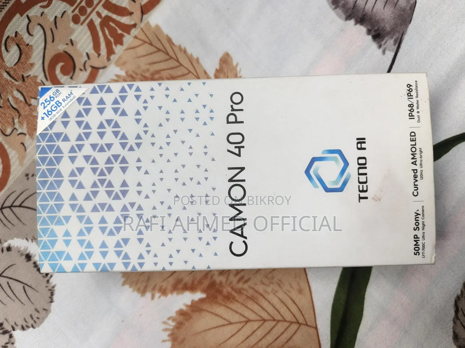 Tecno Cemon 40 Pro 5 (Used)
