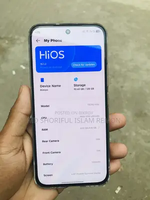 Tecno Spark 40 Pro 8+8 (Used)