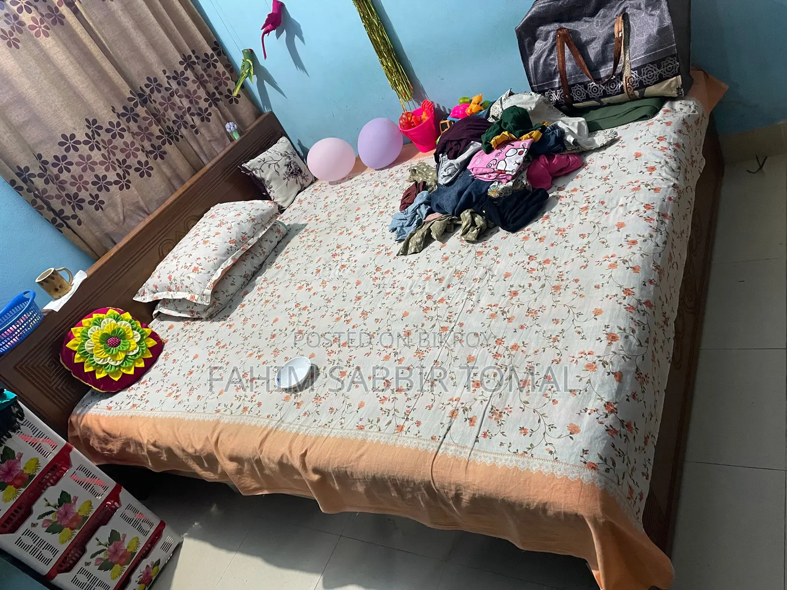 King Size Master Bed