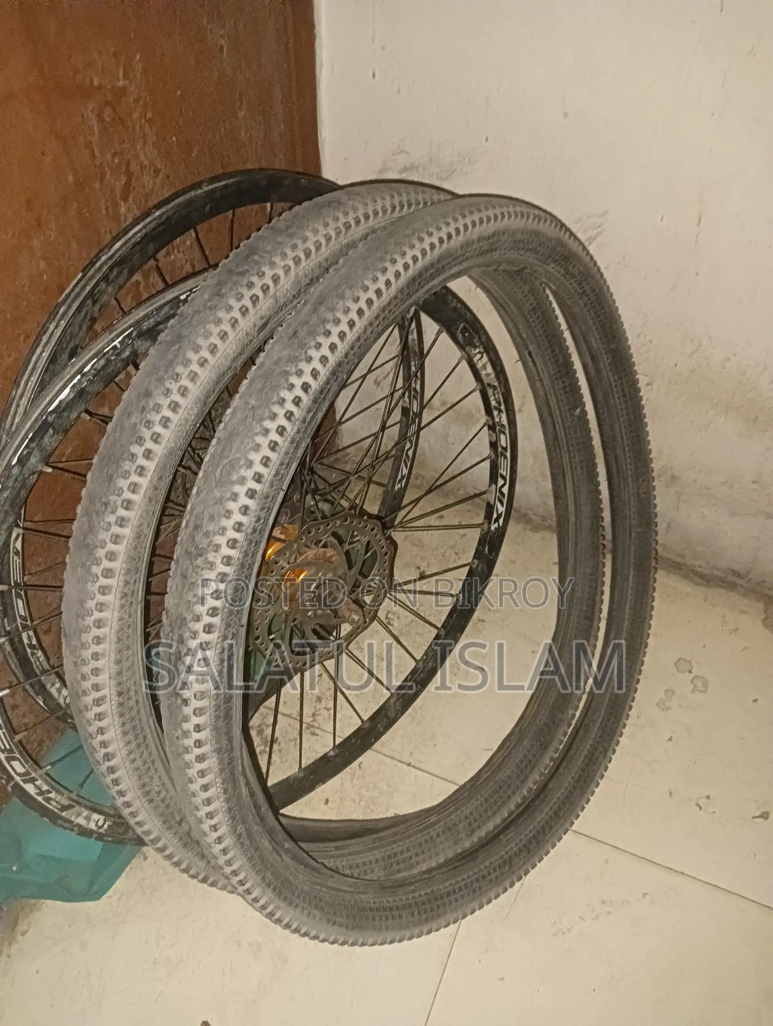 Phoenix Bicycle Rim 26" back and font