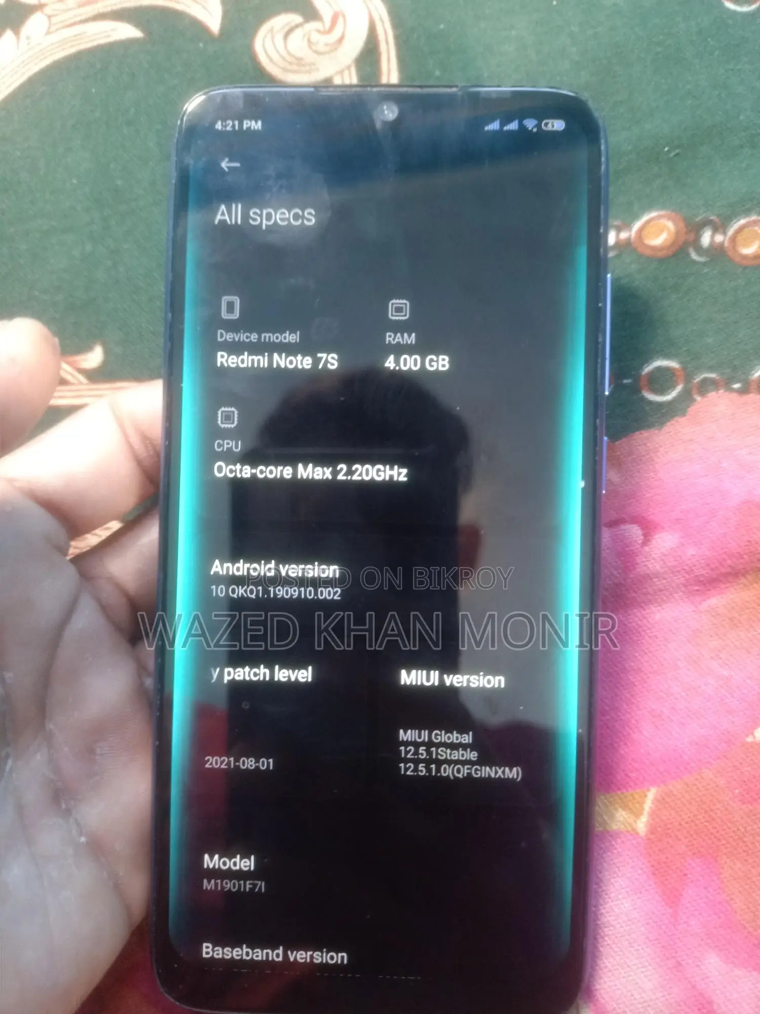 Xiaomi Redmi Note 7s 4 / 64 (Used)