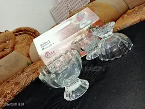 Product Name: Olila Glassware Ice Cream Bowl Set.