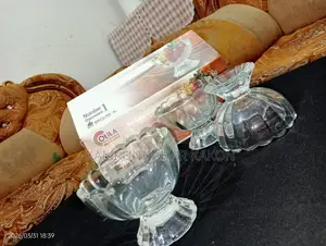 Product Name: Olila Glassware Ice Cream Bowl Set.