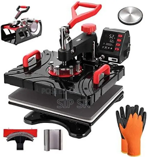Freesub P8100 5-in-1 Combo Heat Press Machine