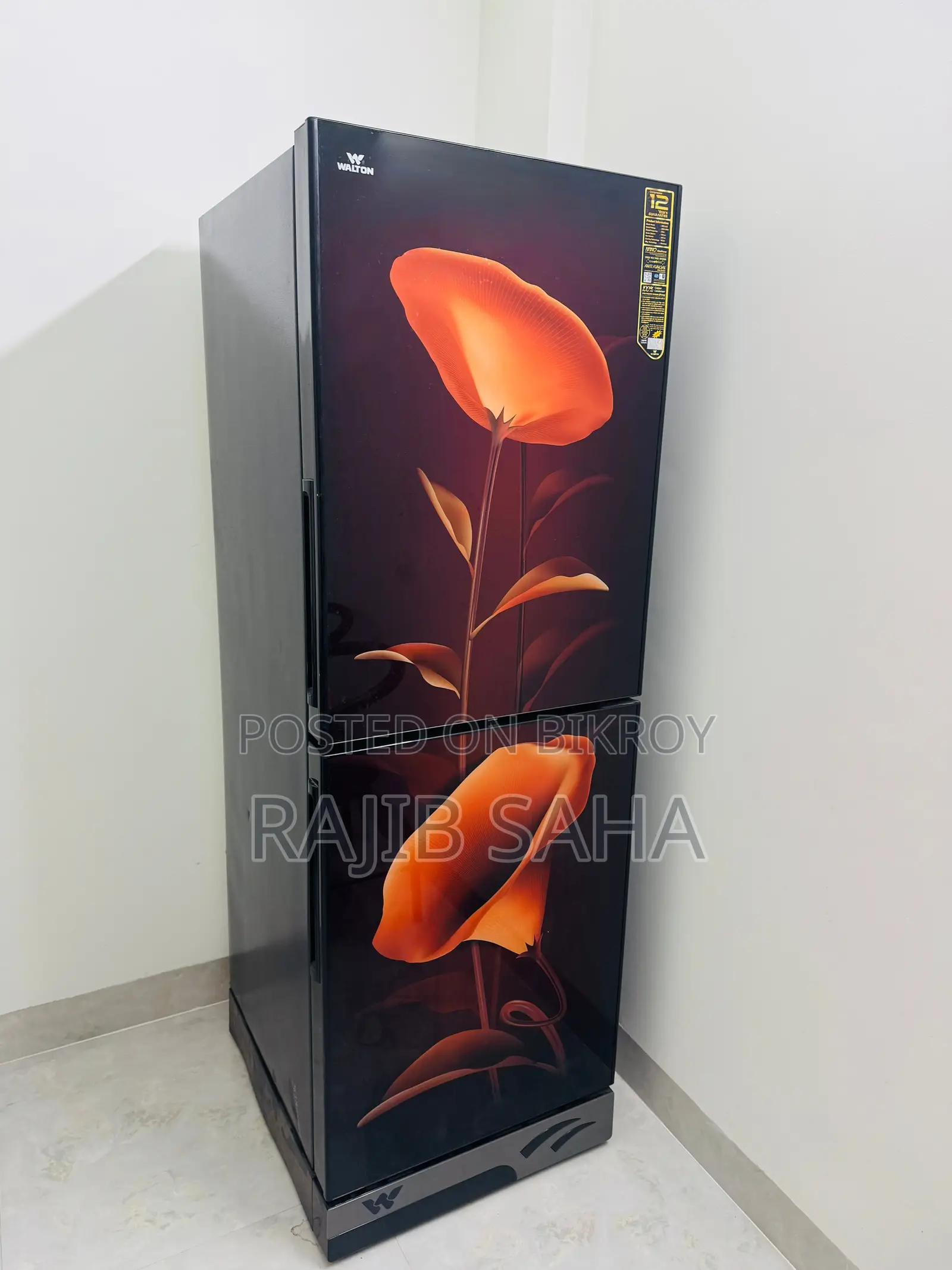 একদম ফ্রেশ এবং প্রায় অব্যবহৃত একটি ওয়ালটন ফ্রিজ বিক্রয় করা হবে