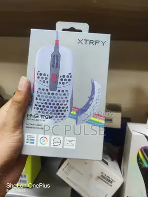 Xtrfy M42 RGB তারযুক্ত গেমিং মাউস - অ্যাডজাস্টেবল শেল ব্যবহৃত