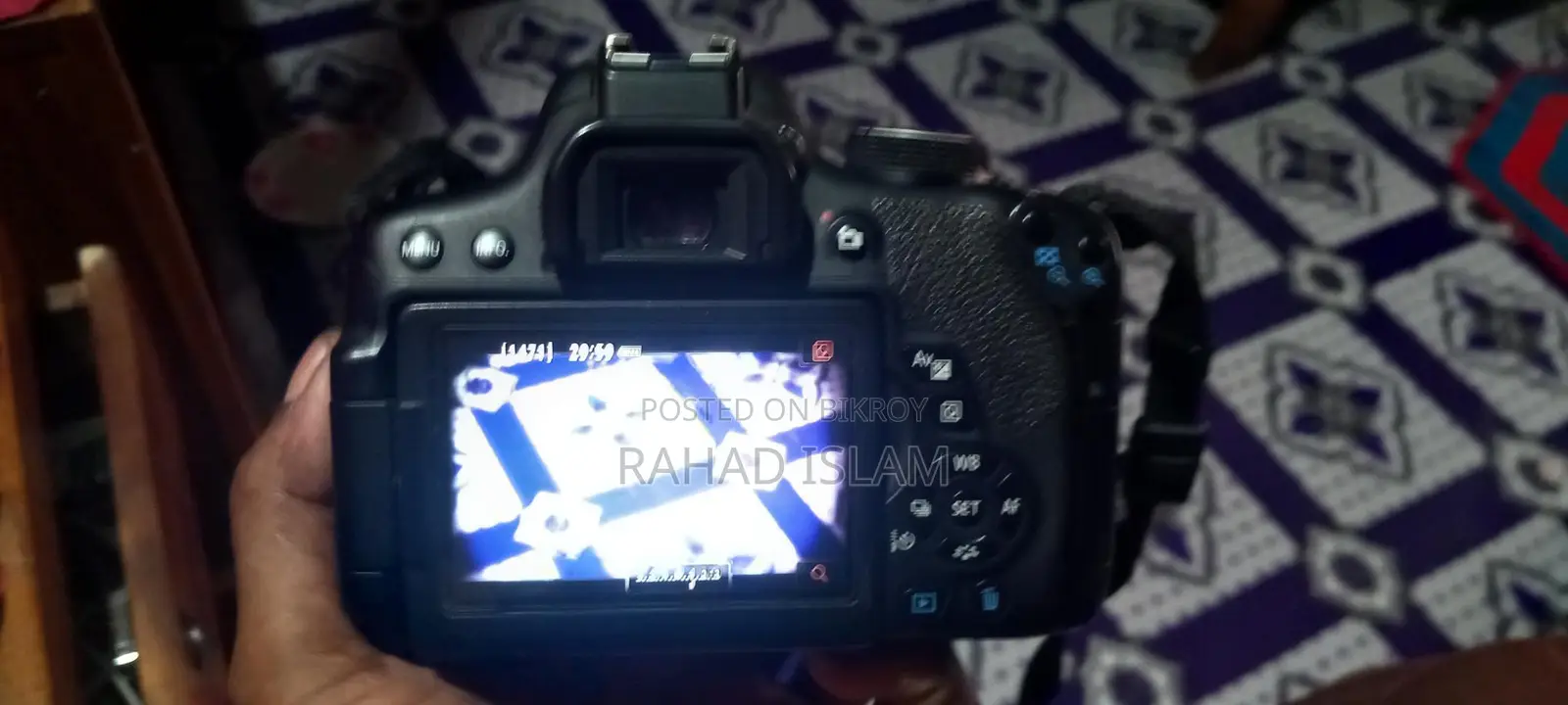 Canon 750d Camera