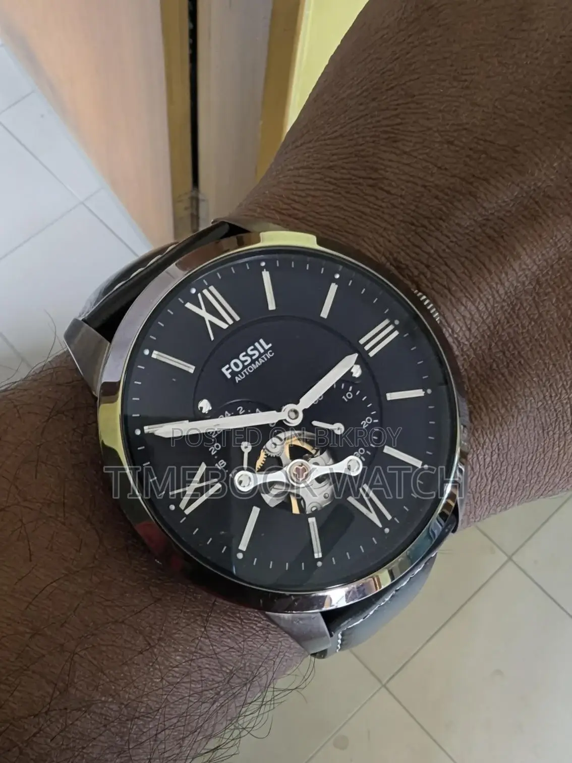 Fossil Townsman Automatic Watch 100% Genuine Japan 21 Jewels Machine