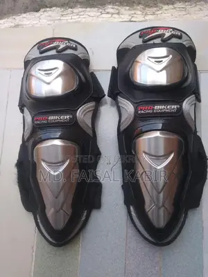 Safety Gear- Stainless Steel Knee Guard And Elbow