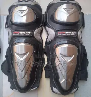 Safety Gear- Stainless Steel Knee Guard And Elbow
