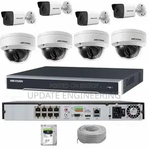 Hikvision 08 Pcs Packages (Camera)