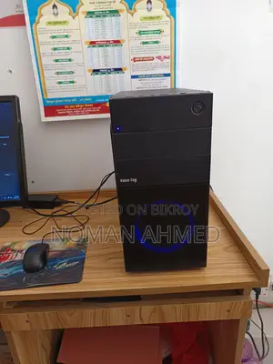 Full Desktop Setup For Sale With Monitor & All Accessories