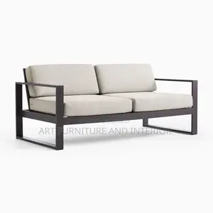 Two Seater Iron Sofa - 02