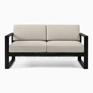 Two Seater Iron Sofa - 02
